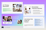 Mental Health Therapy Pitch Deck, a Presentation Template by Claymoon Lab (Thumbnail 6 of 7)