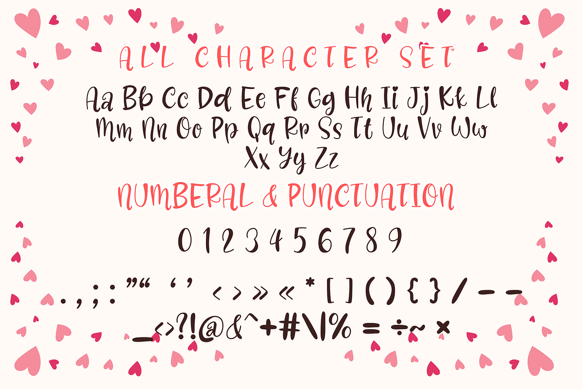 Valentine Stories is a handwritten, a Handwritten Font by Brown Cupple (Photo 4 of 5)