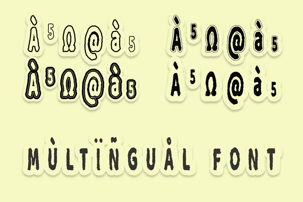 Egypt Queen Collection, a Sans Serif Font by Fontcastle (Photo 9 of 13)