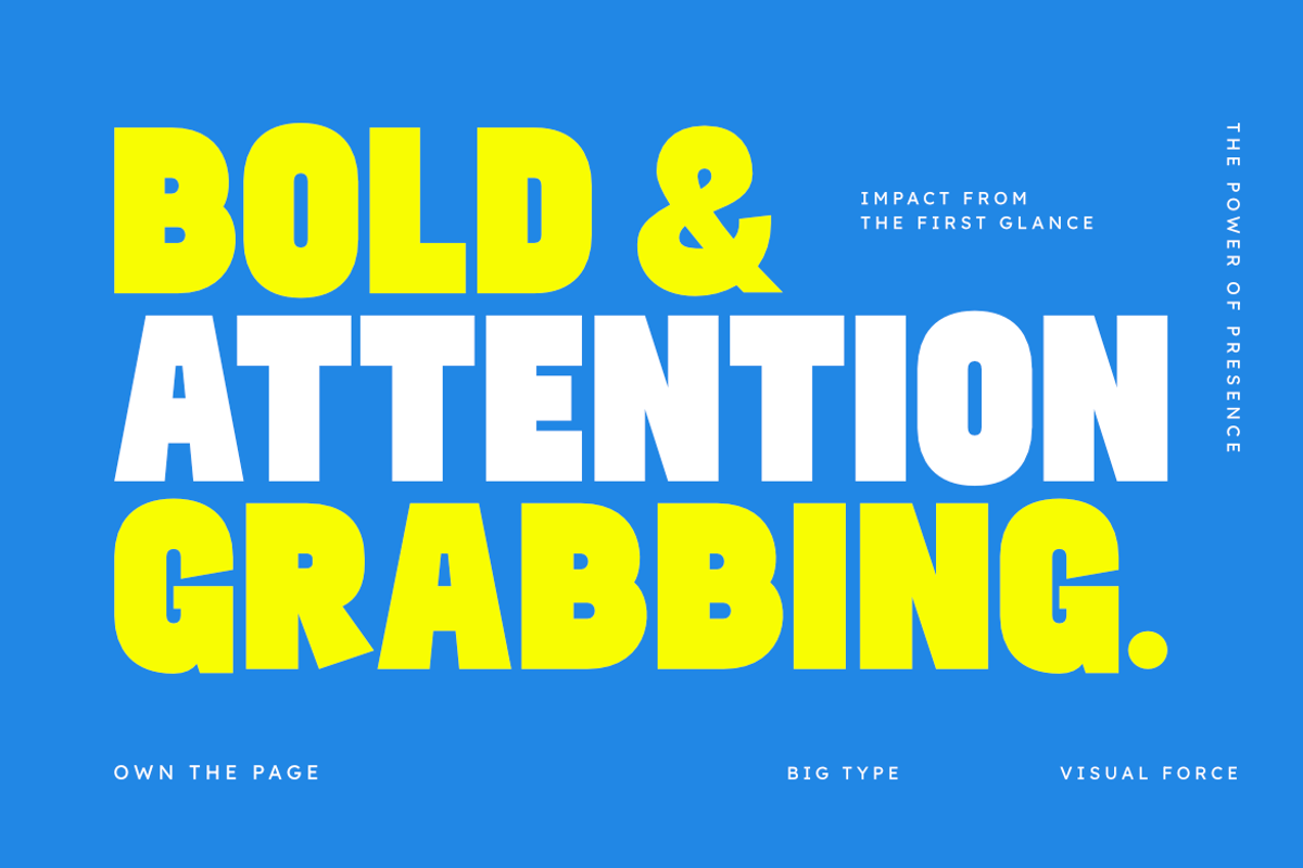 Tropical Horizon - Bold Sans Display, a Sans Serif Font by Masyafi Studio (Photo 6 of 8)