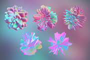 3D Gradients - 10 abstract renders, an Object Graphic by ghost friend's shop (Thumbnail 3 of 5)