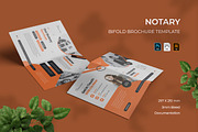 Notary - Bifold Brochure, a Print Template by VUNIRA (Thumbnail 1 of 2)