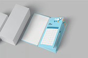 Long Rectangle Book Mockups, a Product Mockup by megostudi0 (Thumbnail 7 of 8)
