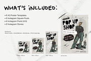 Indie Posters & Instagram Templates, a Social Media Template by Inartflow (Thumbnail 2 of 9)