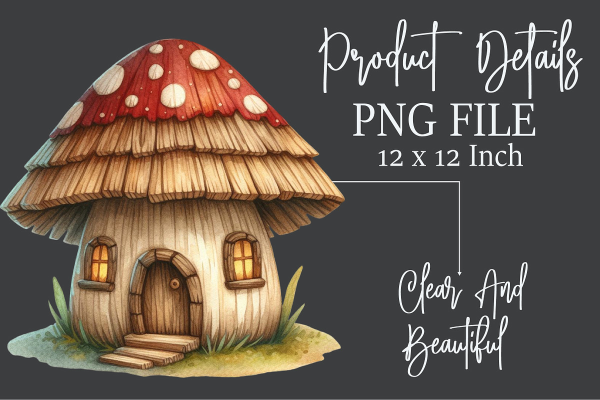 Whimsical Autumn House Clipart, an Illustration by Rose Art (Photo 5 of 7)
