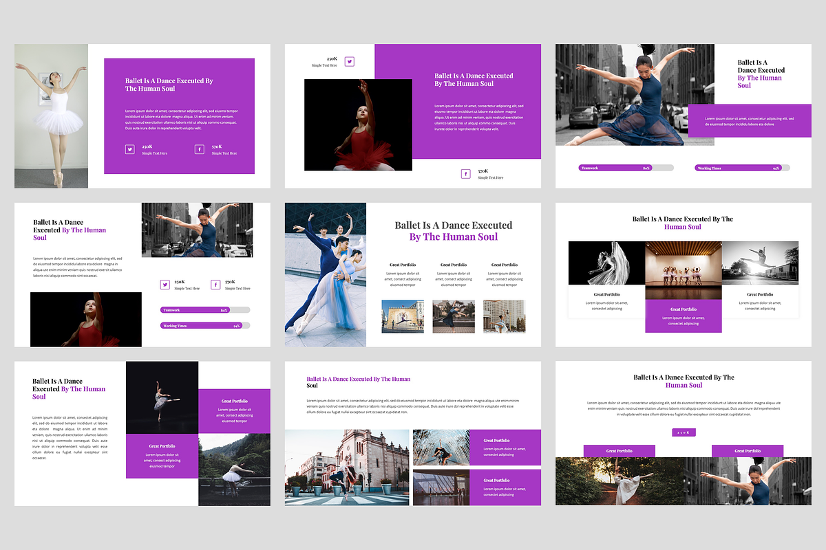 Yelondra - Ballet PowerPoint, a Presentation Template by StringLabs (Photo 3 of 5)