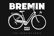 Bremin – Bold Vintage Fonts, a Serif Font by Konstantine Studio (Thumbnail 1 of 4)