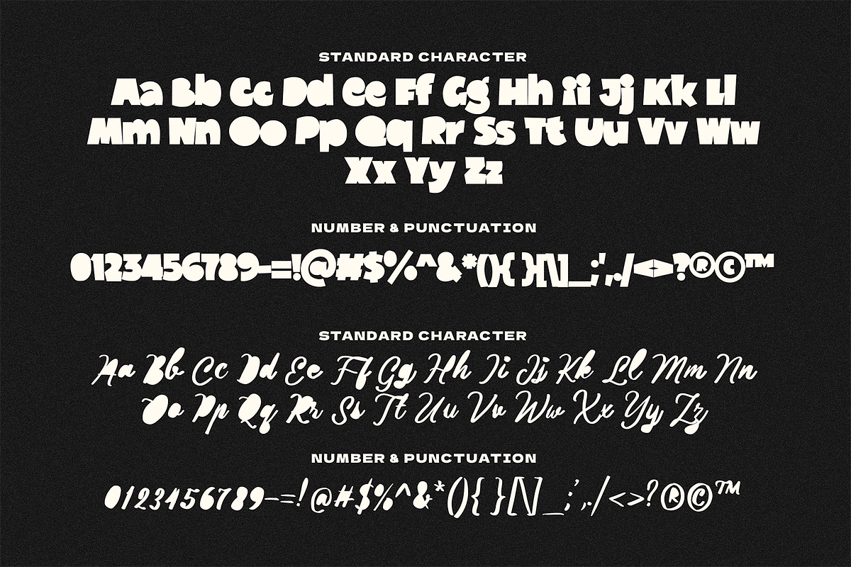 Gognea Fantastic Duo, a Script Font by Portocraft (Photo 9 of 10)