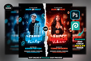 Night Club Flyer PSD Template, a Flyer Template by StarPixles11 (Thumbnail 1 of 2)