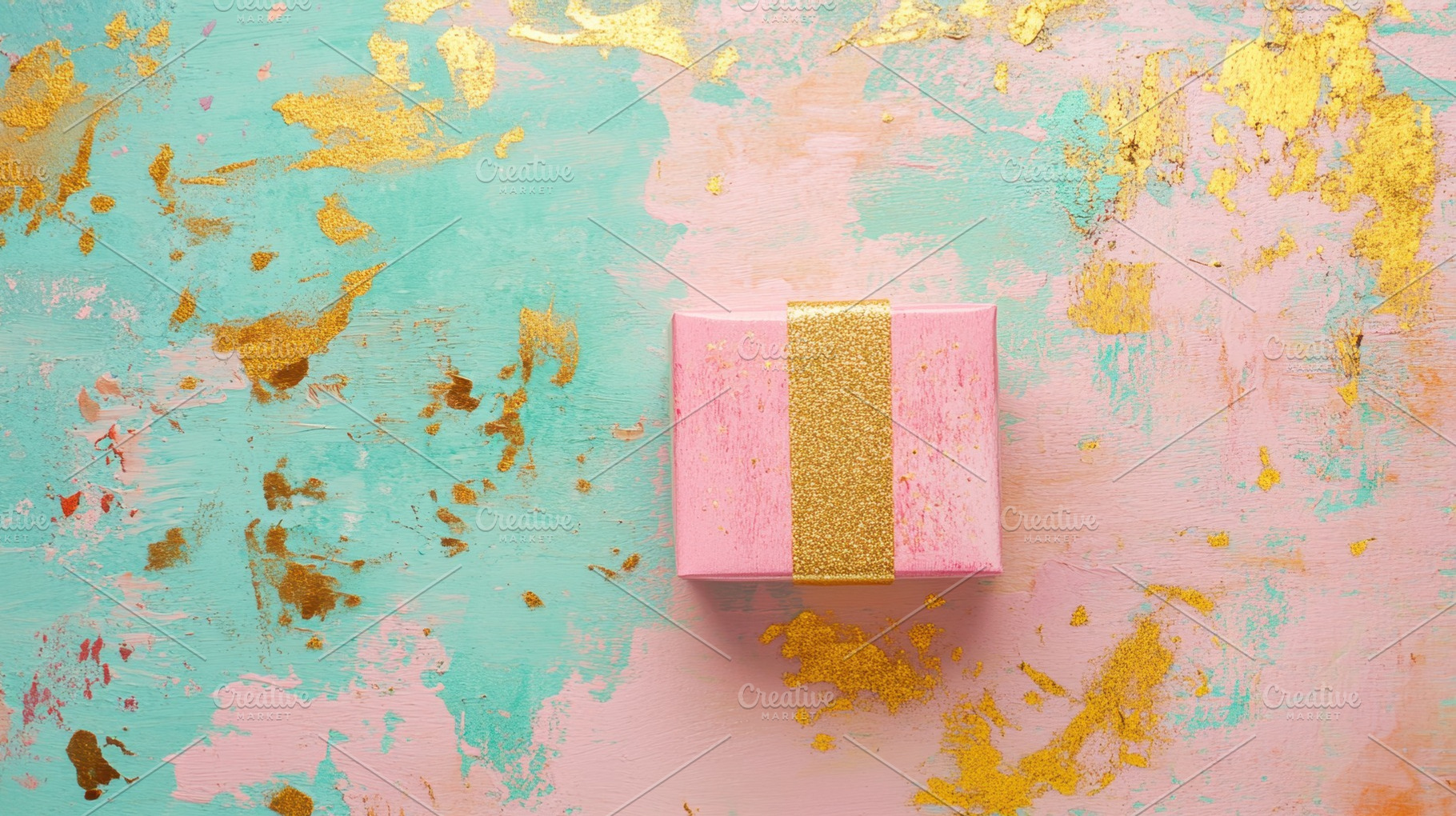 Gift box on textured surface, a Photo by Beautiful things