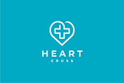 Heart Cross Logo, a Branding & Logo Template by yopie (Thumbnail 2 of 3)