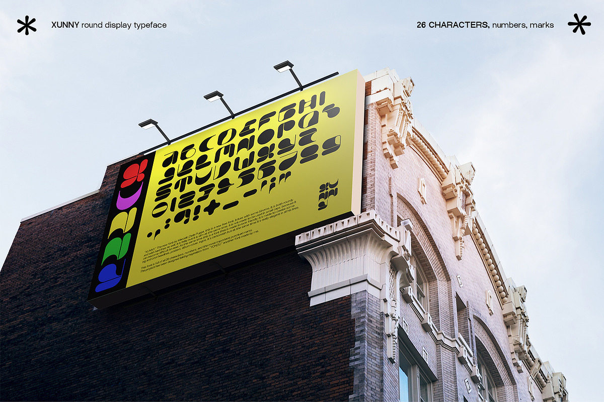 XUNNY Bold Display Typeface, a Font by MDP TYPEFACES (Photo 3 of 6)
