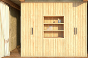 3D Interior Design, Bedroom Mockup, an Architecture 3D Model by Arthitecture Home (Thumbnail 3 of 9)