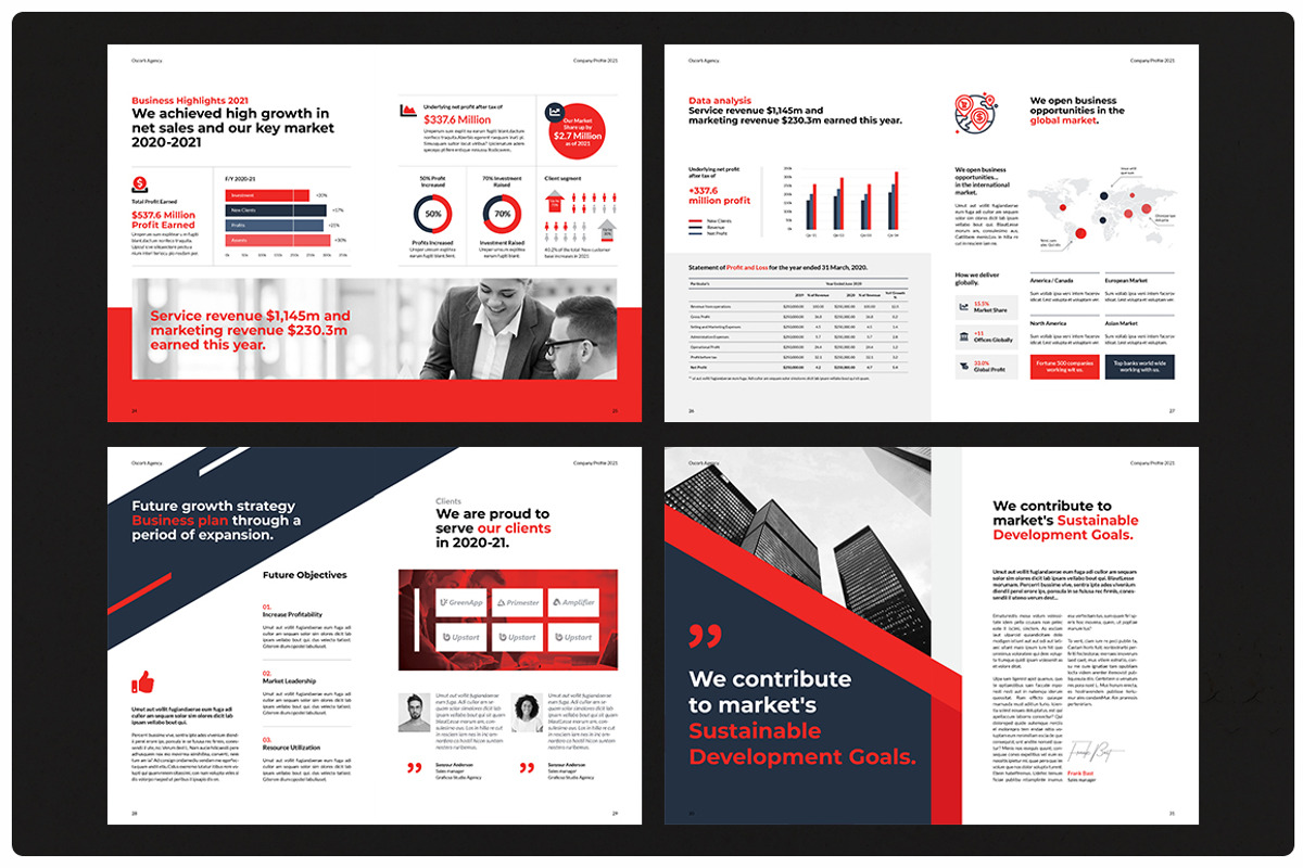 Company Profile Brochure, a Brochure Template by StudioGraficso (Photo 9 of 10)