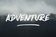 North Port | All Caps Brush Font, a Sans Serif Font by Hustle Supply Co. (Thumbnail 6 of 6)