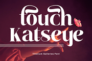 Titanium Galleries Luxury Serif Font, a Serif Font by 177Studio (Thumbnail 4 of 8)