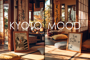 KYOTO MOOD | Frame mockup set, a Household Mockup by SCHÉRI