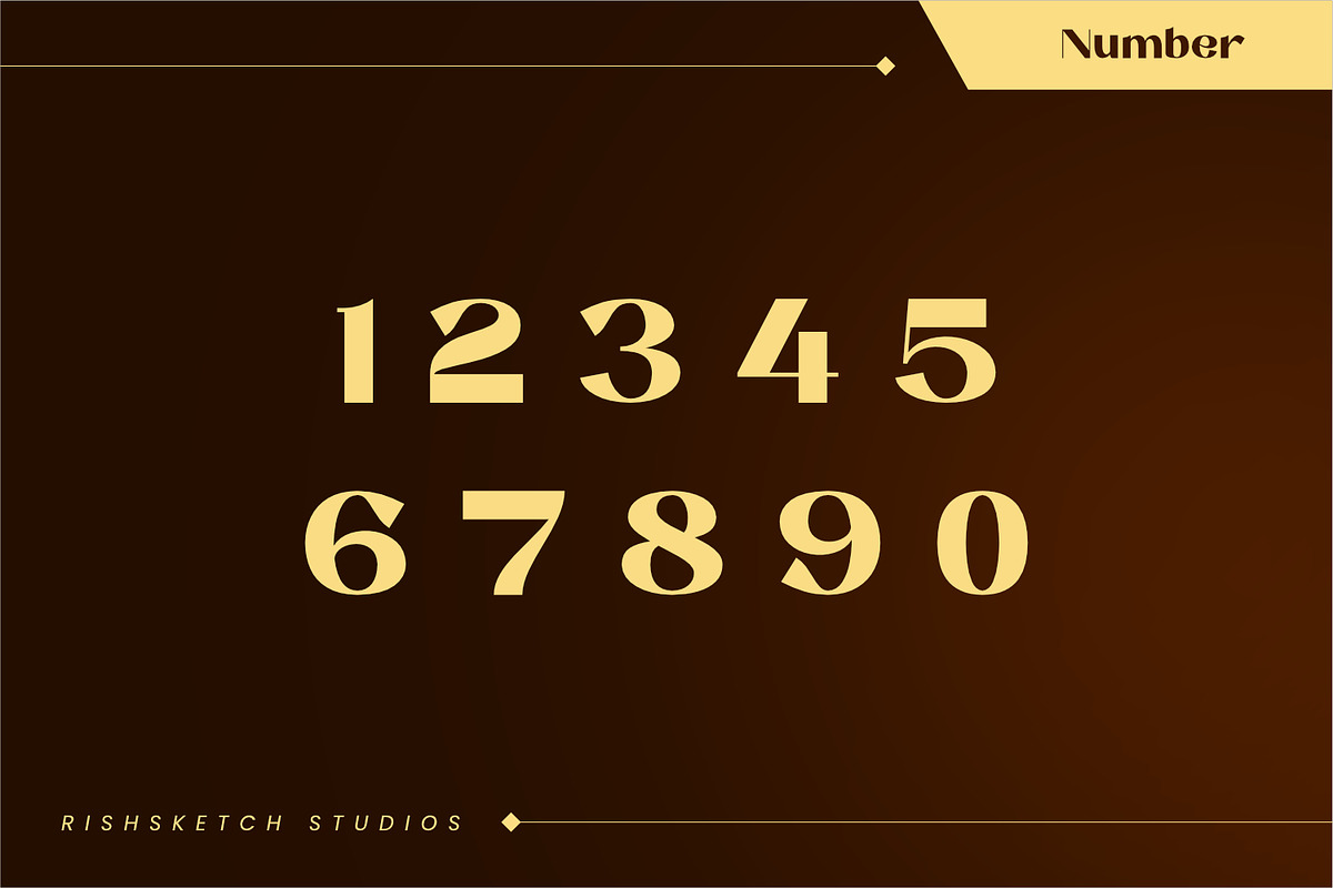Benseal - Sans Serif Typeface Font, a Sans Serif Font by Rishsketch (Photo 12 of 16)