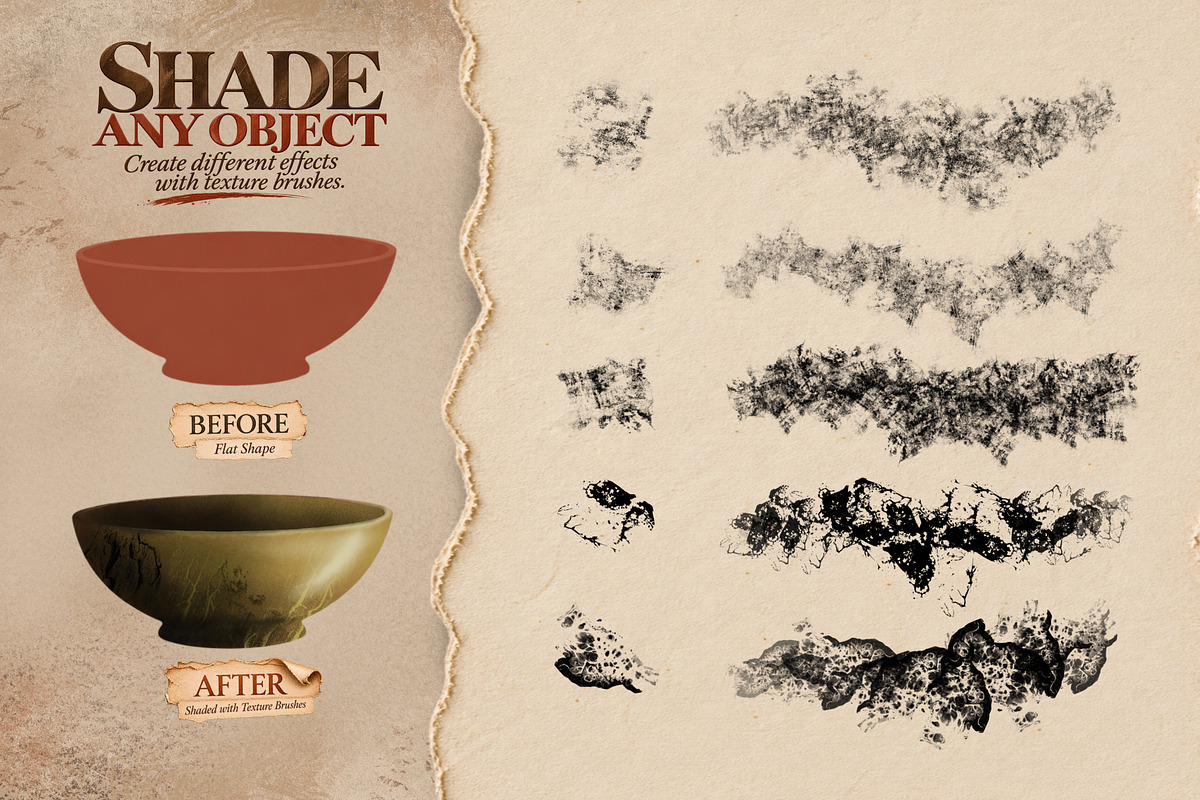 Textures Volume 1 -Procreate Brushes, a Brush Add-On by GRANCI STUDIOS (Photo 6 of 7)