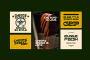 Catona - Retro Garage Font, a Sans Serif Font by Pandeka Studio (Thumbnail 2 of 9)