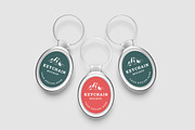Keychain Mockup, an Advertising Mockup by AndikaGraphic (Thumbnail 2 of 7)