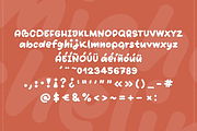 Michelin Friendly Display Font, a Script Font by typendy (Thumbnail 6 of 10)