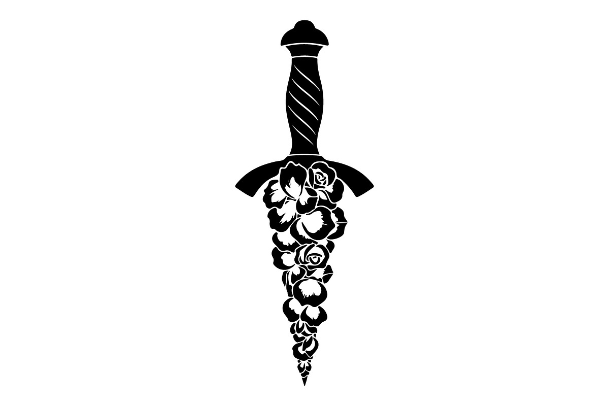 Ornamental Dagger Silhouette Bundle, an Object Illustration by Gaye Art (Photo 3 of 15)