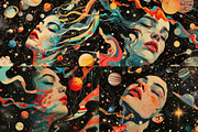 16 Celestial Dreamscape Illustration, a Person Illustration by HipFonts (Thumbnail 2 of 5)