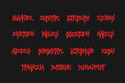 Zamruds Black Metal Font, a Blackletter Font by Blackmetalfont (Thumbnail 6 of 8)