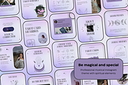 Magical Instagram Templates Canva, a Social Media Template by Eden Origin Studio (Thumbnail 6 of 7)