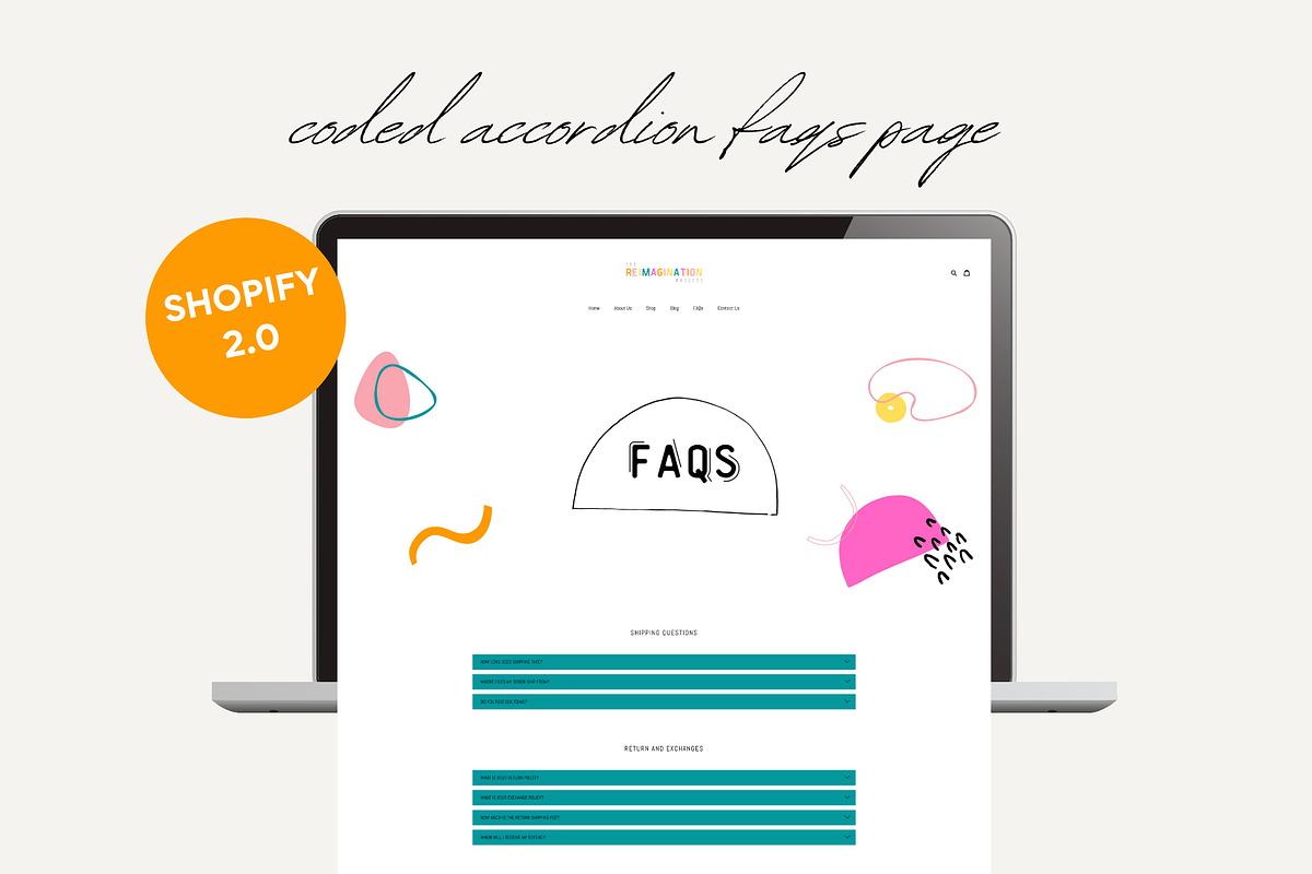 Colorful Shopify Theme | Reimagine, a Templates & Theme by Easy Website Themes (Photo 4 of 8)