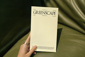 Greenscape 06 : Deep Green Card, an Advertising Mockup by Made by Attic
