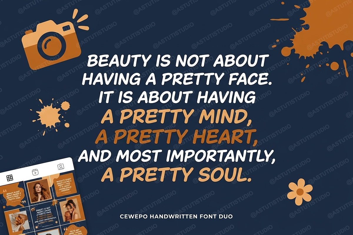 Cewepo - Elegant Serif Typeface, a Serif Font by Astuti Studio (Photo 6 of 25)