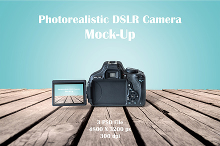 DSLR Camera MockUp