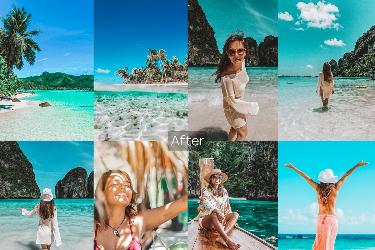 04 Tropical Island Lightroom Presets, a Preset Add-On by RamsaGraphi (Photo 3 of 10)