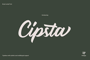 Cipsta Script Font