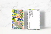 Wander Floral Business Card Template, a Business Card Template by Human-made. Made to feel. (Thumbnail 2 of 3)