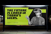 Vanker - Modern Futuristic Scifi, a Sans Serif Font by Typia Nesia (Thumbnail 12 of 12)