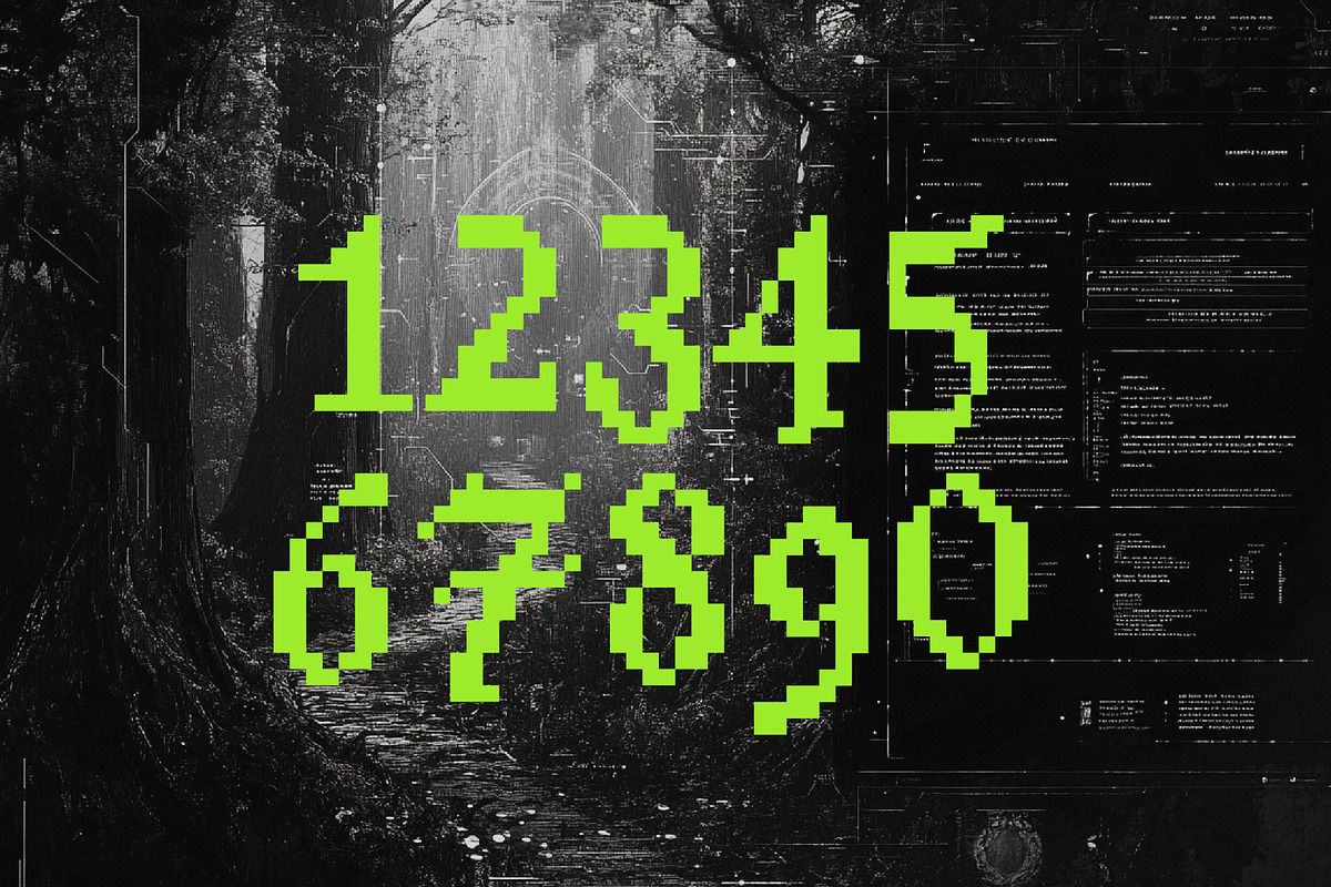 Pixel Warden - Blackletter Typeface, a Serif Font by HipFonts (Photo 7 of 8)