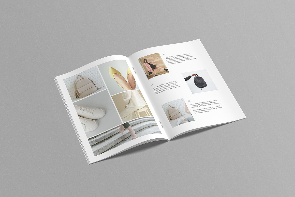 A4 Brochure / Catalog Mockup, a Books & Magazine Mockup by Hokagata (Photo 2 of 14)