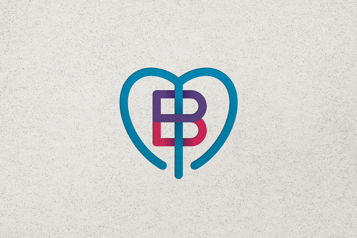 Modern BM Heart Monogram Logo, a Branding & Logo Template by Luxury Logos (Photo 4 of 4)