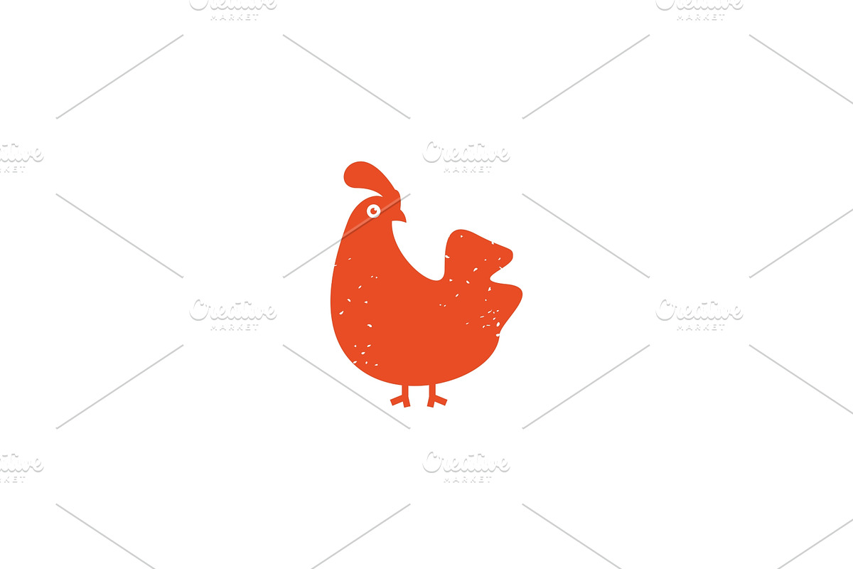 Unique Chicken Logo, a Branding & Logo Template by Kreatiflogo (Photo 3 of 4)