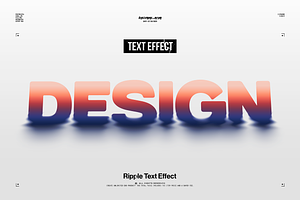 Ripple Text Effect, an Action Add-On by iHemalaya