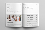 Fashion Lookbook Magazine Template, a Magazine Template by E-Type (Thumbnail 2 of 7)