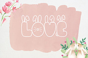 Bunny | Display Font, a Handwritten Font by AnningArts (Thumbnail 5 of 9)