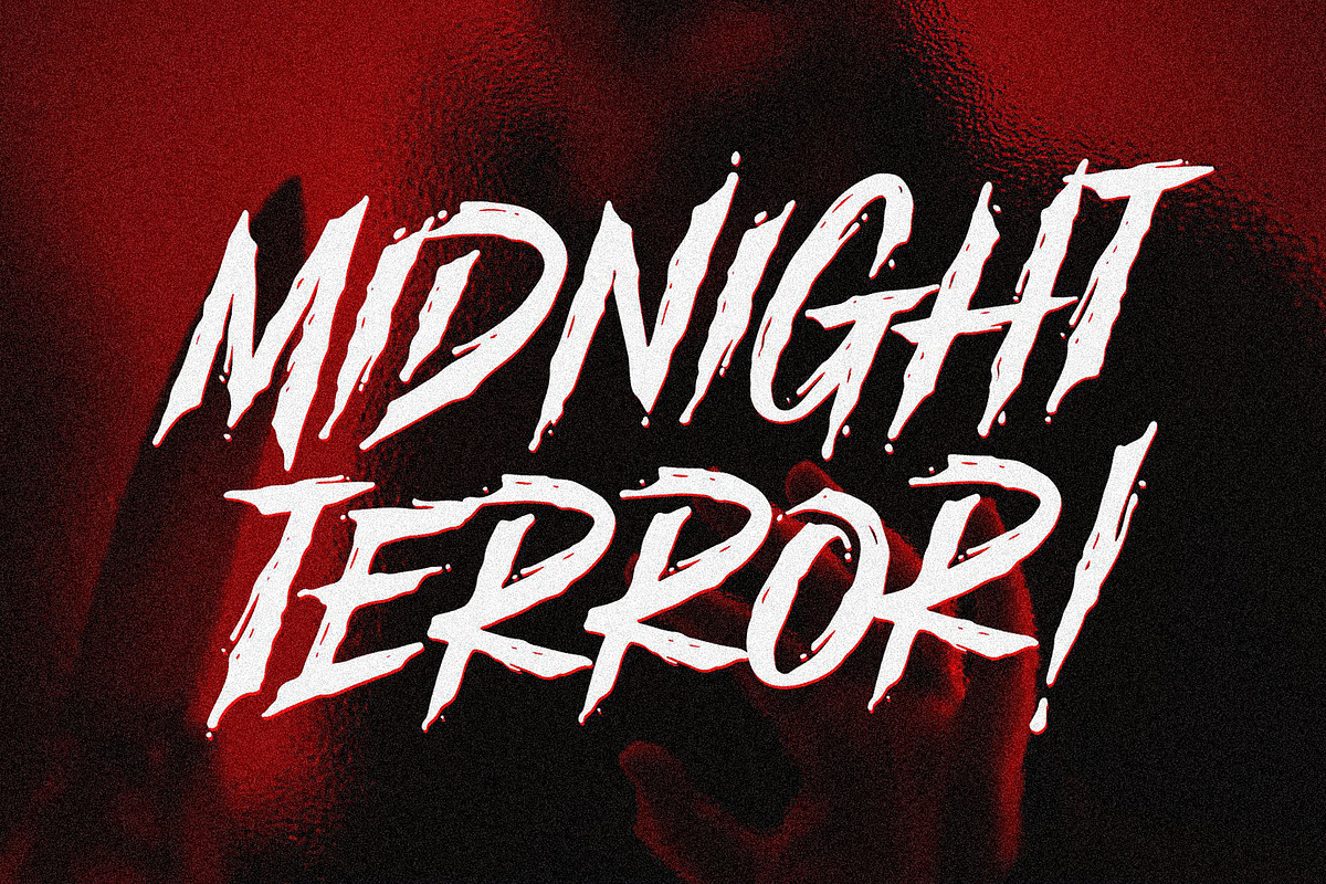 Secret Solver - Scary Horror Font, a Handwritten Font by HanzelSpace Studio (Photo 5 of 7)