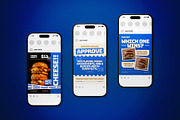 Burger Store Social Media Post Pack, a Flyer Template by The Good Store (Thumbnail 4 of 4)