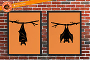 17 Bat Halloween Stamp Brushes, a Brush Add-On by vectstudio (Thumbnail 7 of 10)