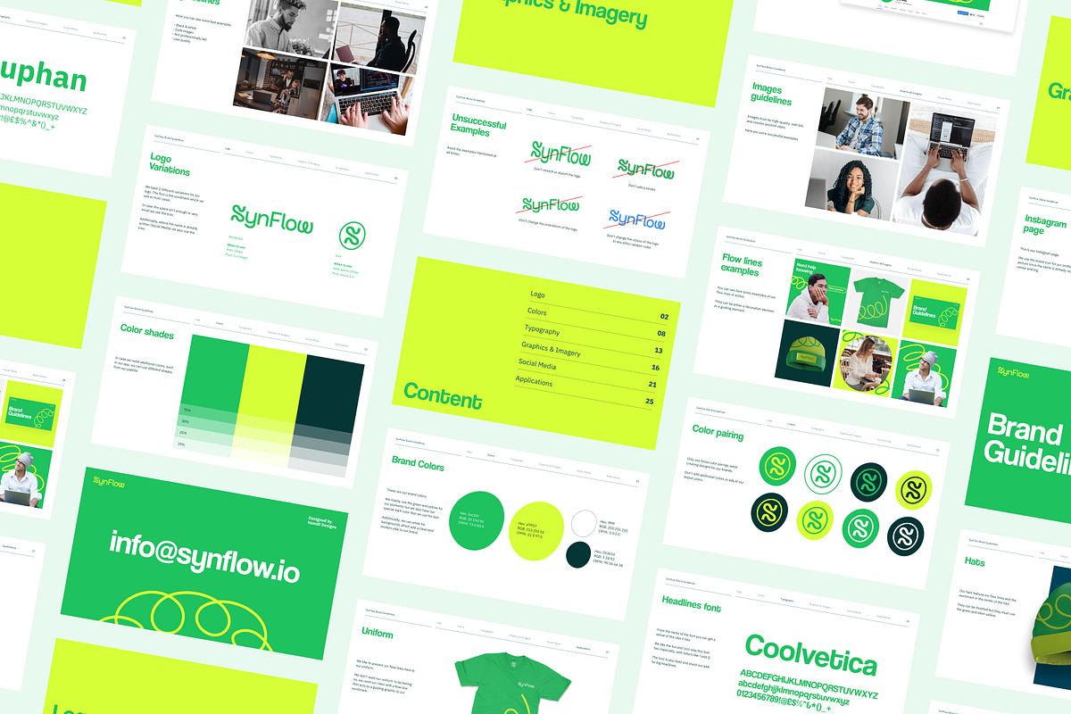 Synflow - Brand Guidelines Template, a Branding & Logo Template by Hamdi Designs (Photo 4 of 12)