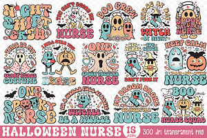 Halloween Nurse Sublimation Bundle, a Graphic by CraftlabSVG
